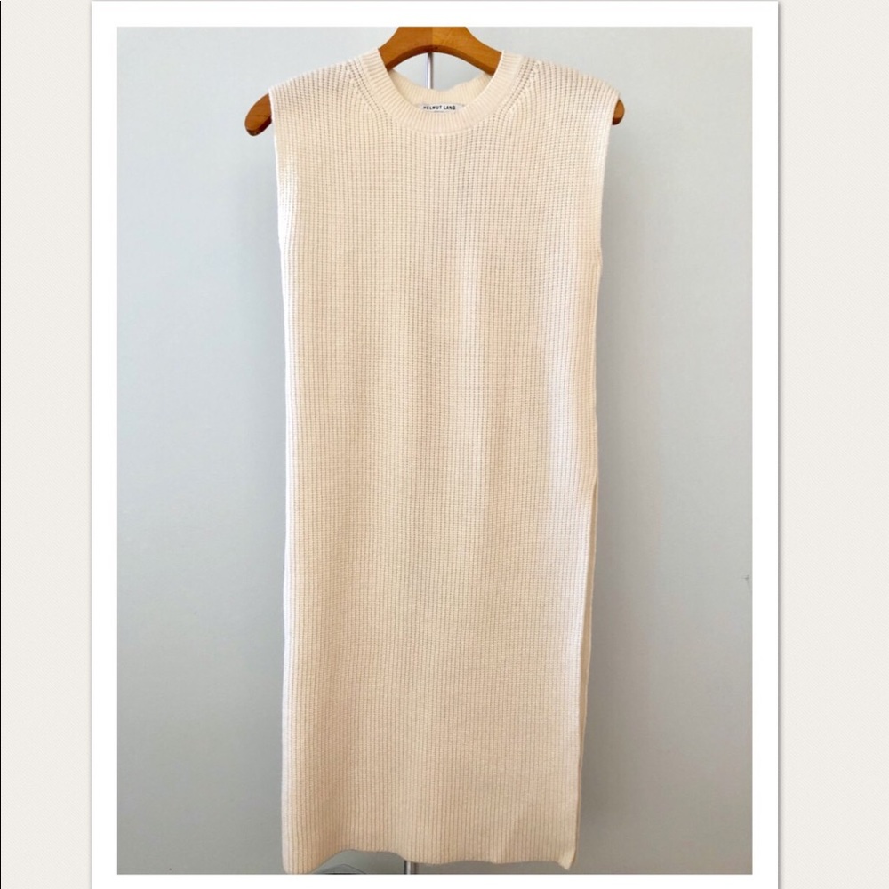 Helmet Lang Tunic Sweater Dress (XS)